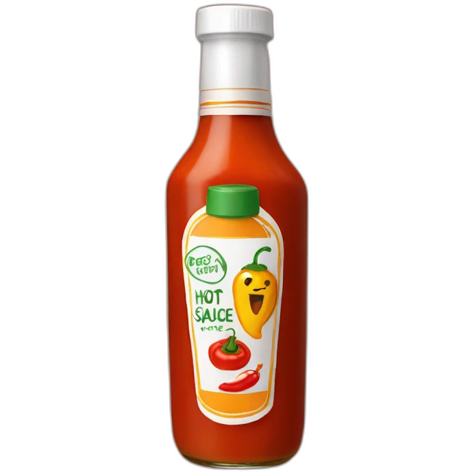 Hot sauce emoji