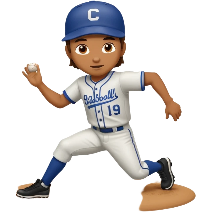 baseball player running emoji