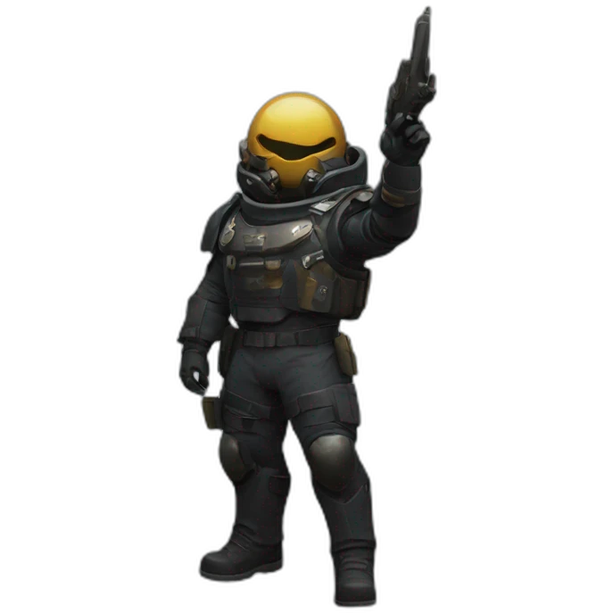 helldivers salute emoji