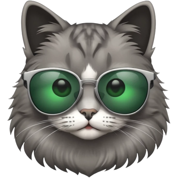 Cat wearing sunglasses emoji