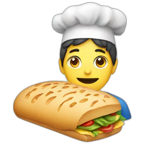 person thinks of food emoji