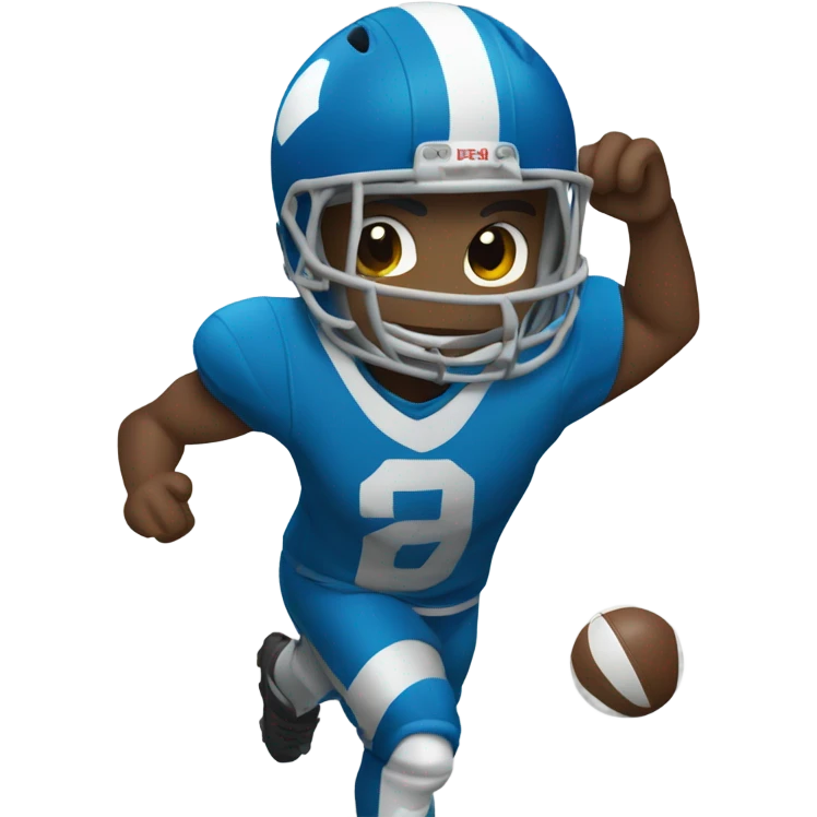 Make sigma playing football  emoji