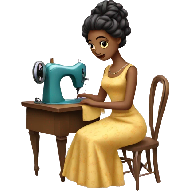 coquette sewing emoji