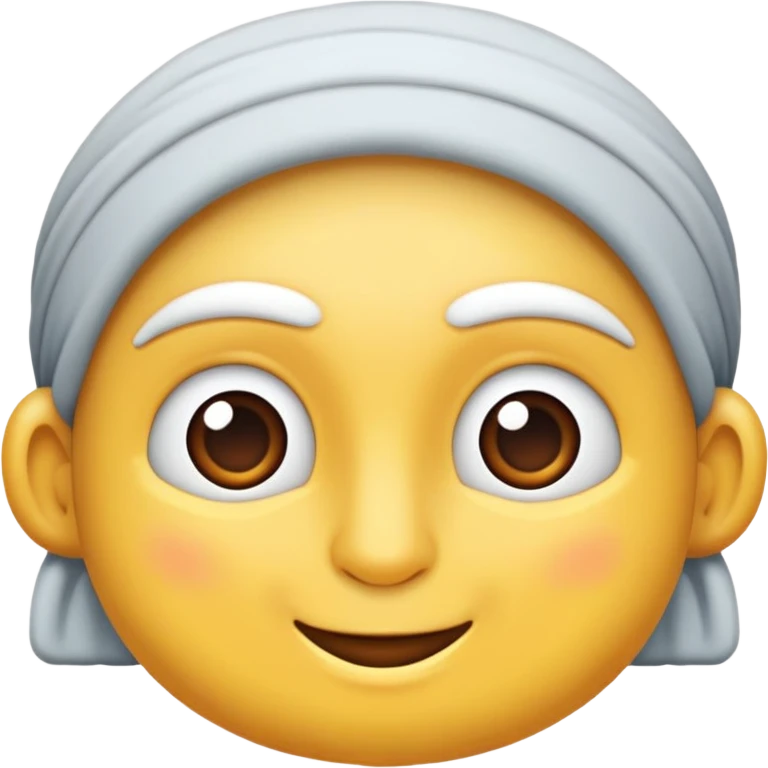 Gri renkli korkunç yılan emoji