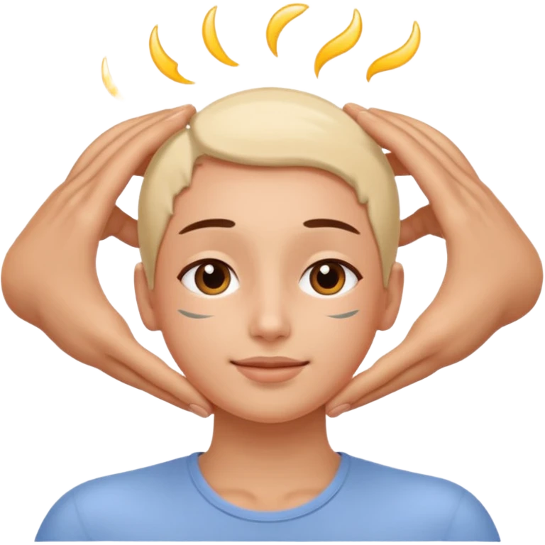 Head massage emoji