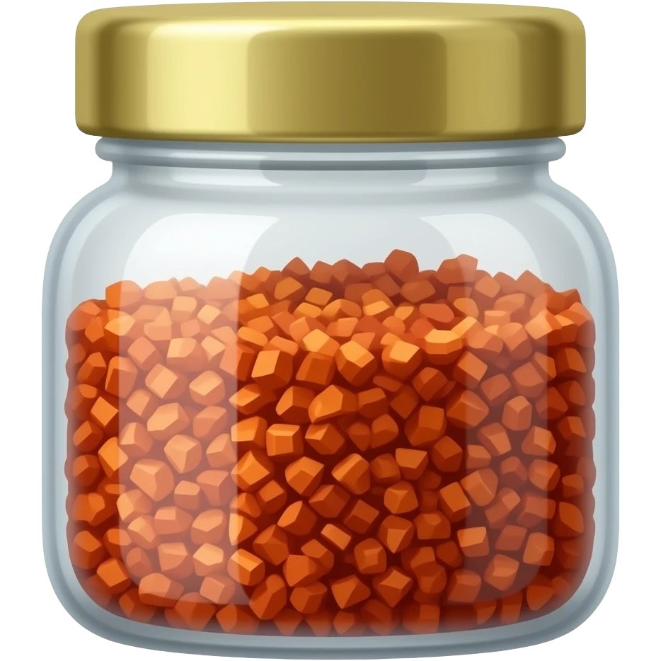 ground Cayenne pepper in a jar emoji