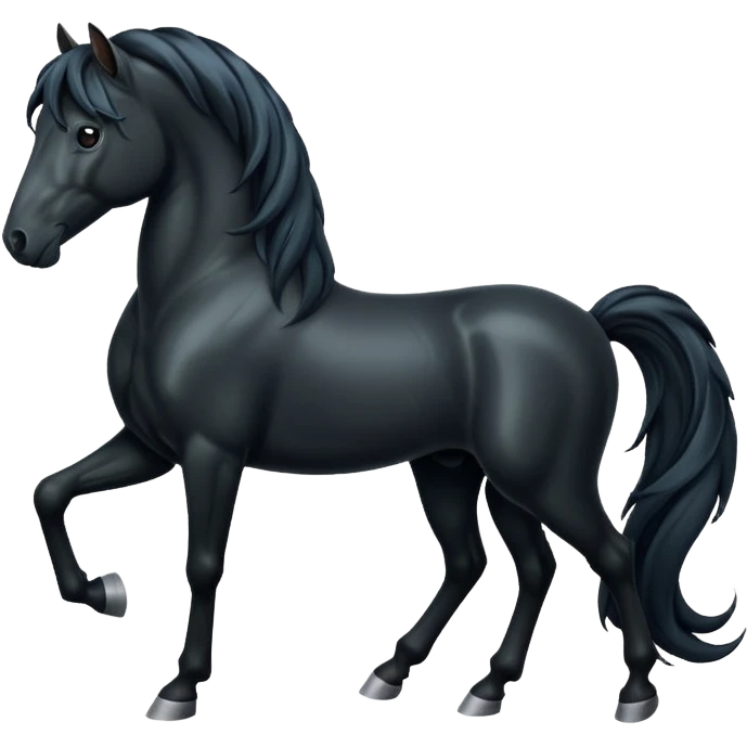  black horse v emoji