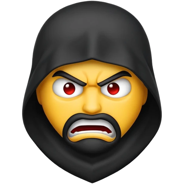 evil terrorist emoji emoji