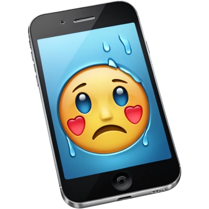 iPhone crying emoji