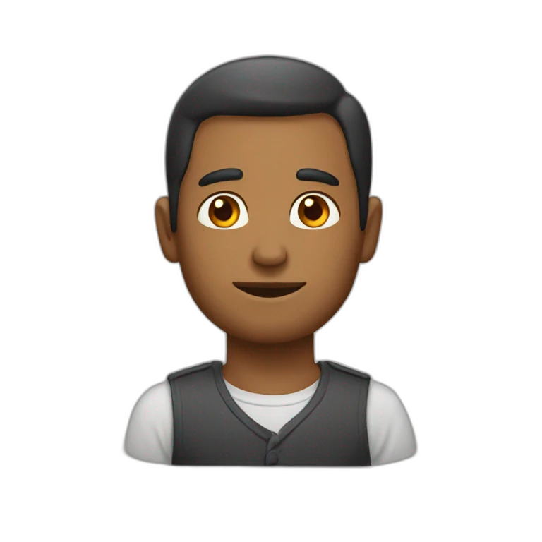 hombre de 25 años emoji