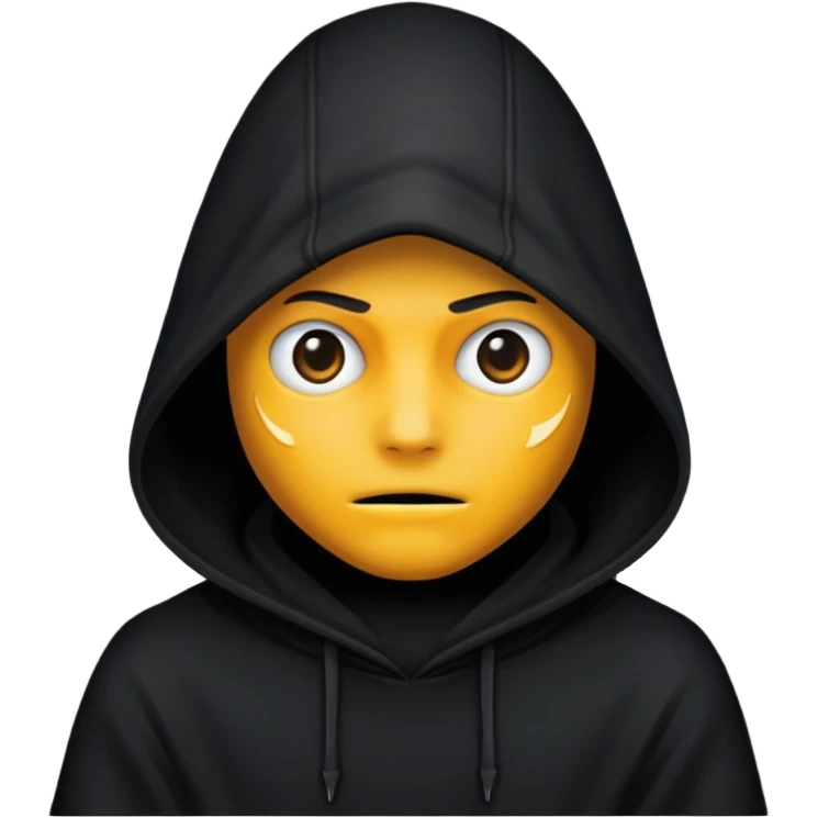 Black hood emoji