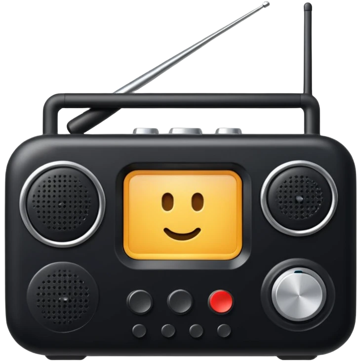 modern new radio emoji