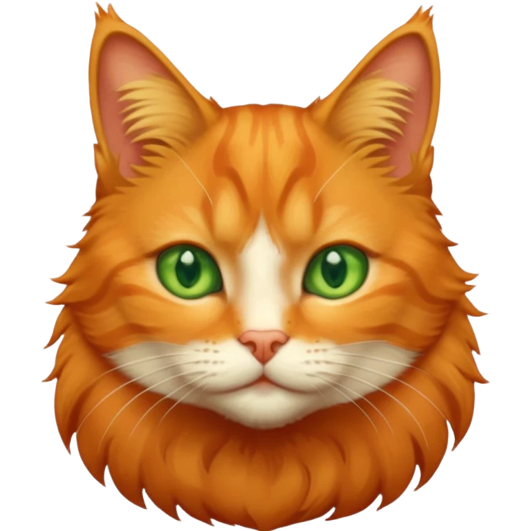 Orange tabby cat emoji