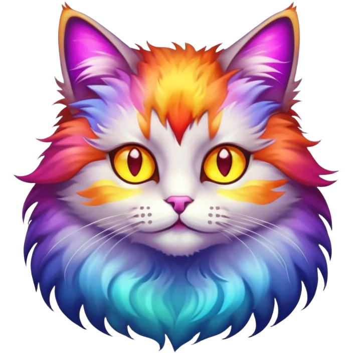 Magical cat emoji