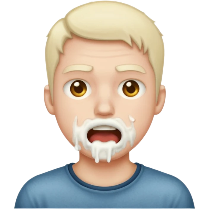 frothing at the mouth emoji