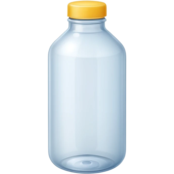 make a empty plastic bottle emoji