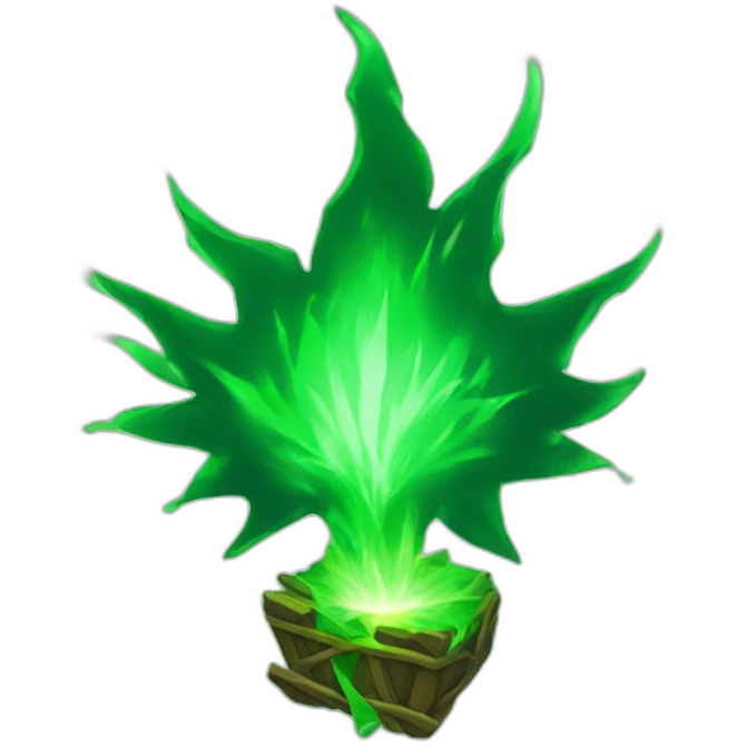 Green Spark Spell emoji