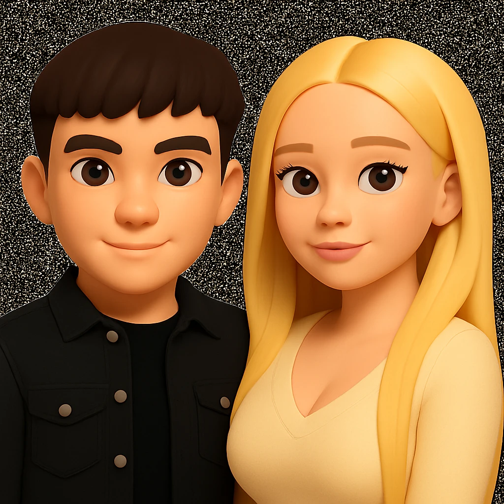 Make the upper body of the girl slightly more voluminous with minimal and very natural changes, preserving the original style and look of the image. emoji