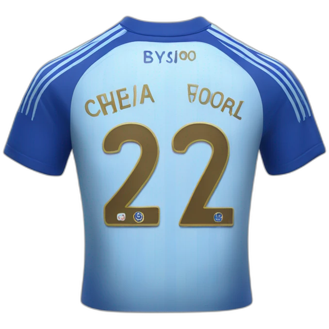 Chelsea fc jersey emoji
