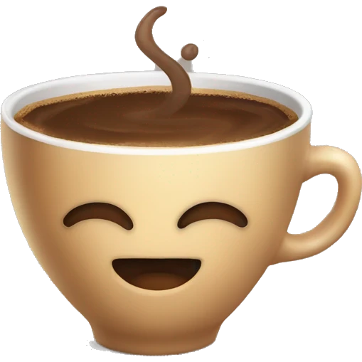 aesthetic cup of coffee  emoji