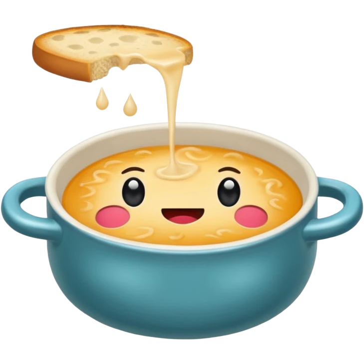 Hazme un pan de sopa l pero que la sopa esté adentro de el pan que sea como un cuenco emoji
