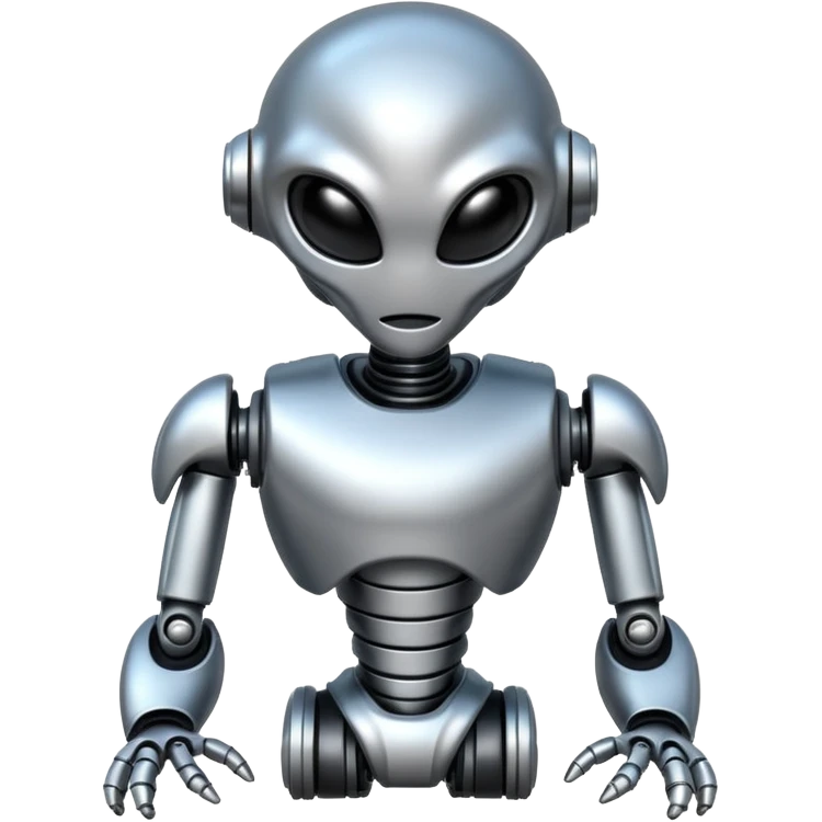 Alien robot emoji