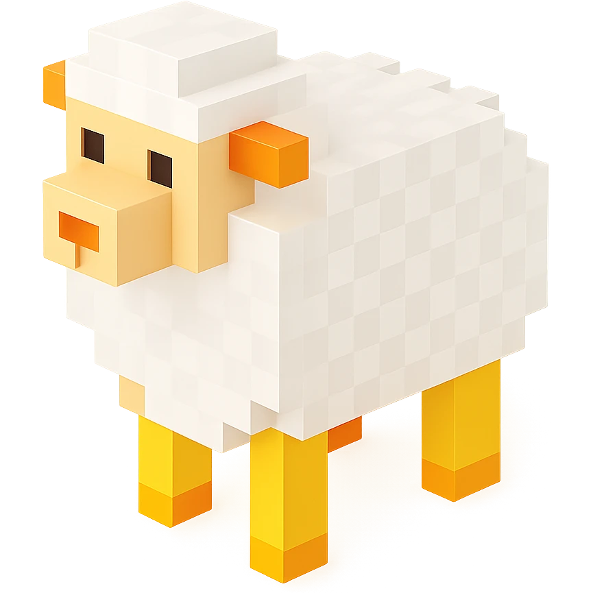 Sheep White emoji