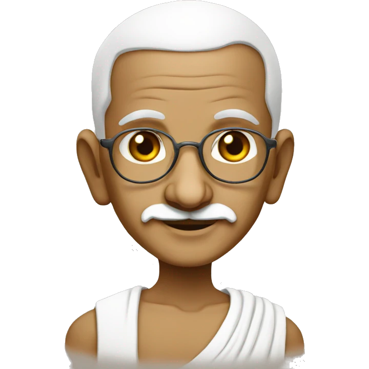 Gandhi ji  emoji