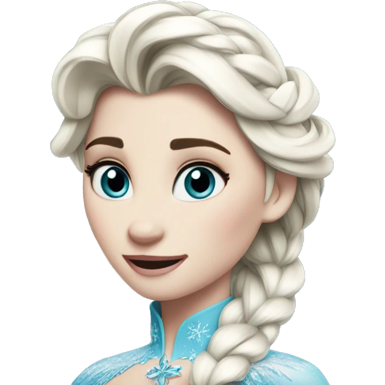 Elsa from Frozen emoji