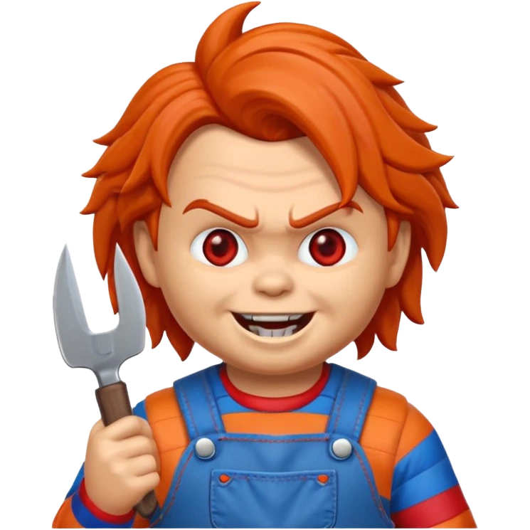 Un emojin de chuky emoji