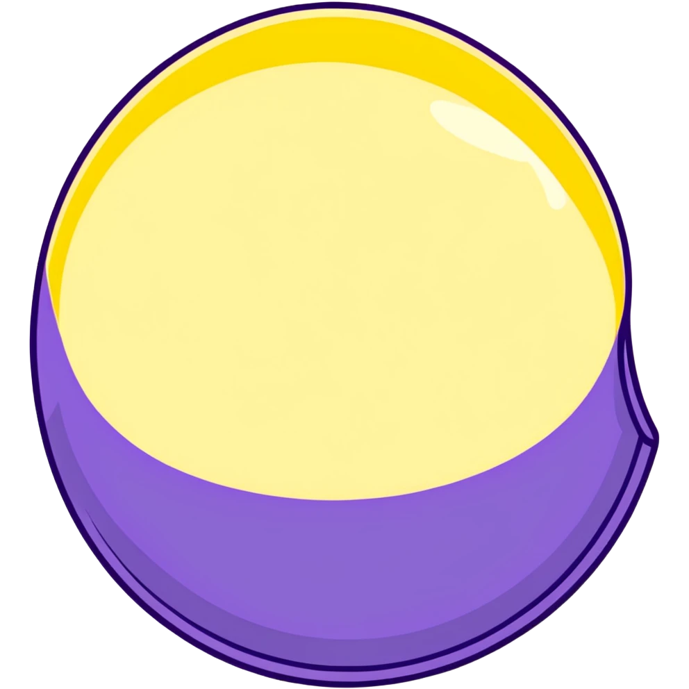 yellow bubble emoji
