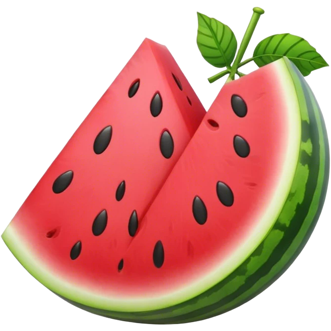 watermelon cuted emoji