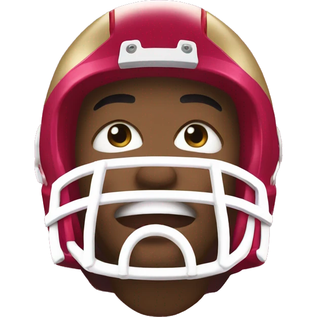 Pink 49ers emoji