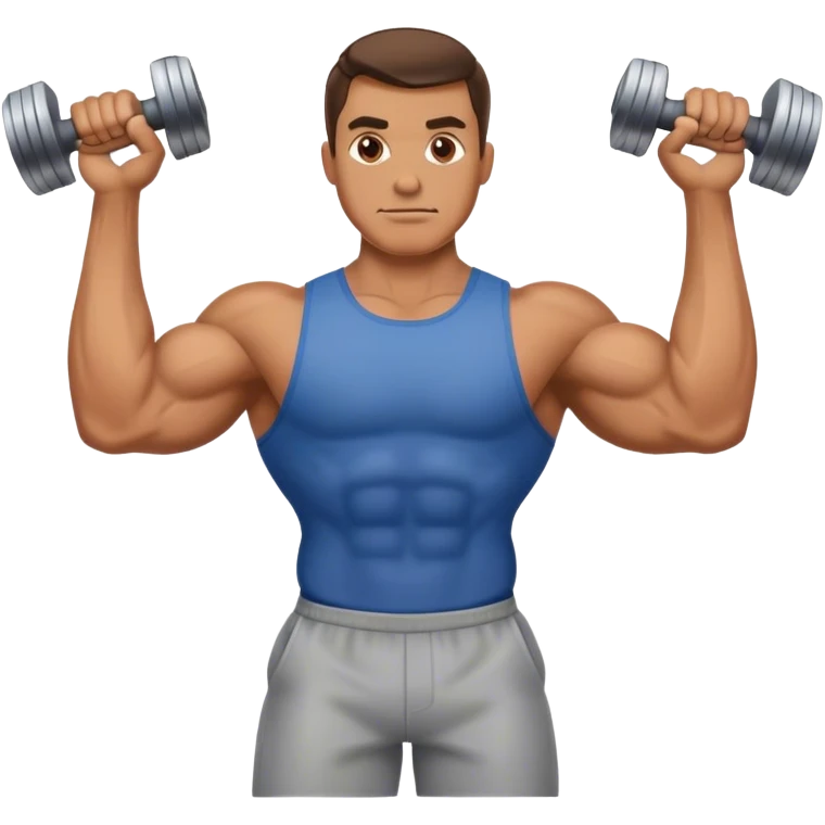 man hammer curl lift emoji
