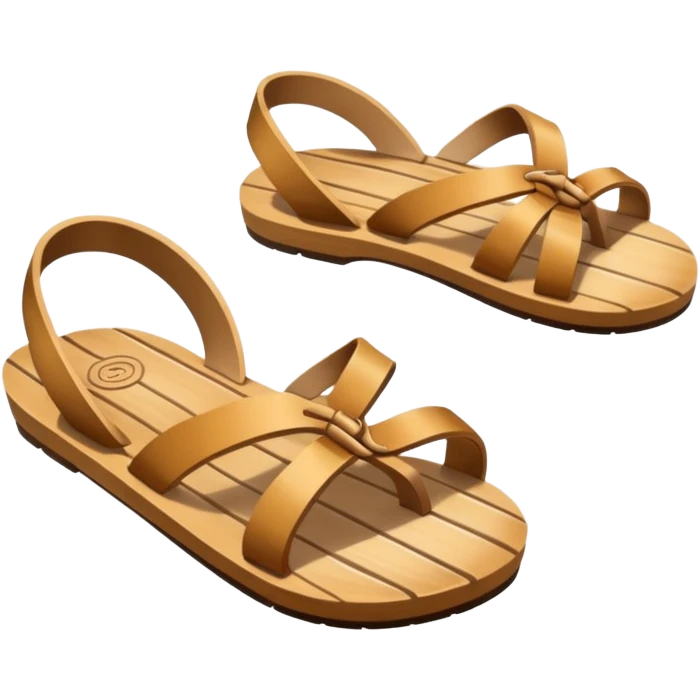 japanese wooden sandals emoji