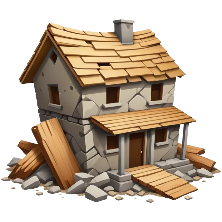 house collapse emoji
