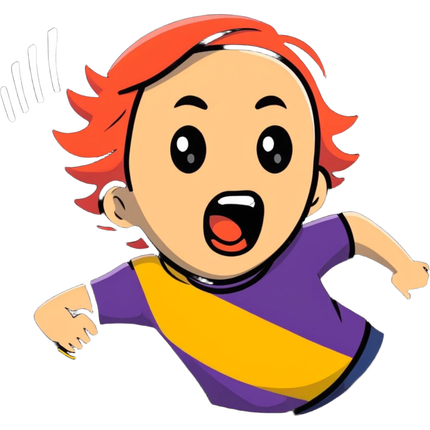 Someone screaming with masra running down face emoji
