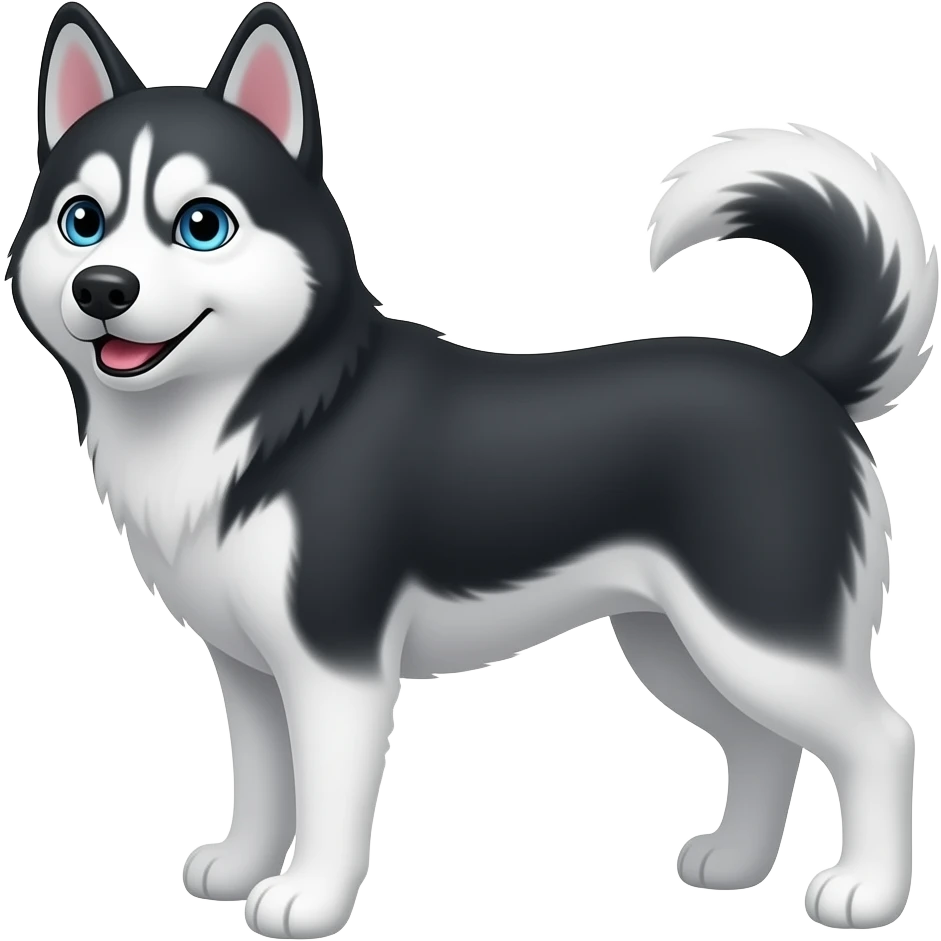 Husky emoji