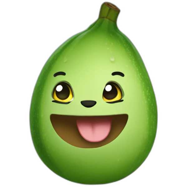 an avocato saying ok emoji