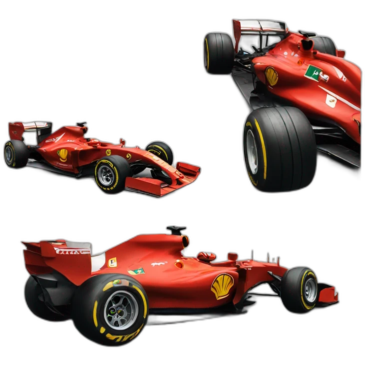 Formule 1 Ferrari  emoji