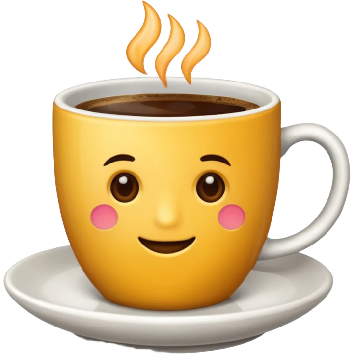 Taza de cafe emoji