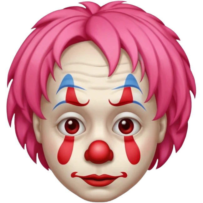 Sad clown emoji emoji