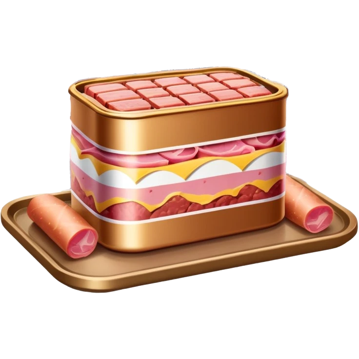  SPAM meat paris cafes city landscape  emoji