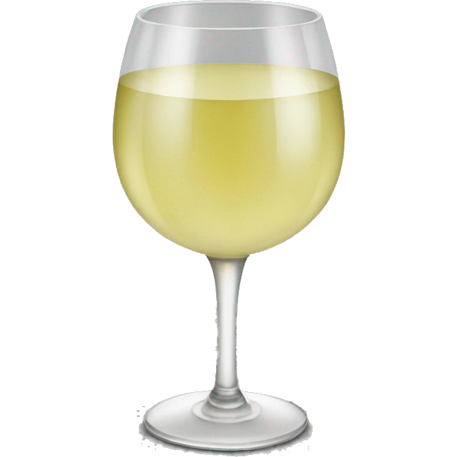 white wine emoji