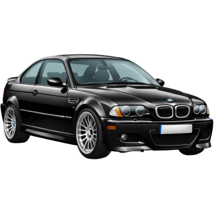 Bmw e46 black emoji