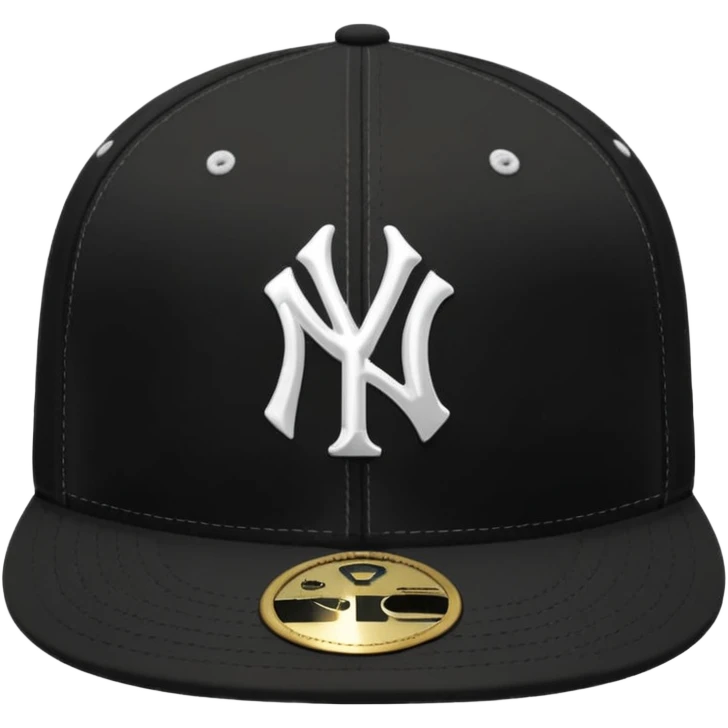 Cappellino New Era New York nero emoji