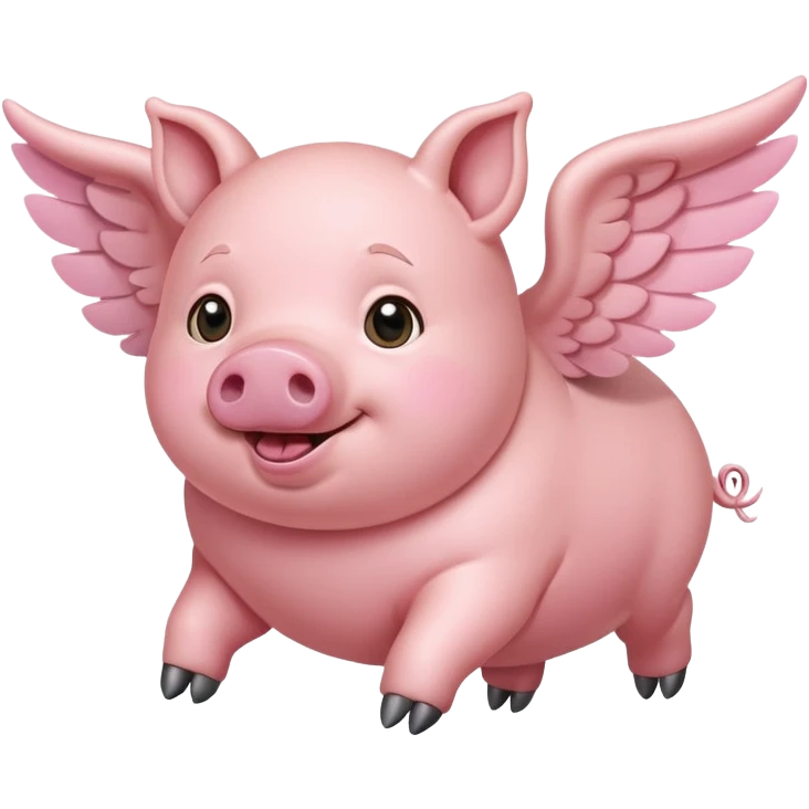 flying pig emoji