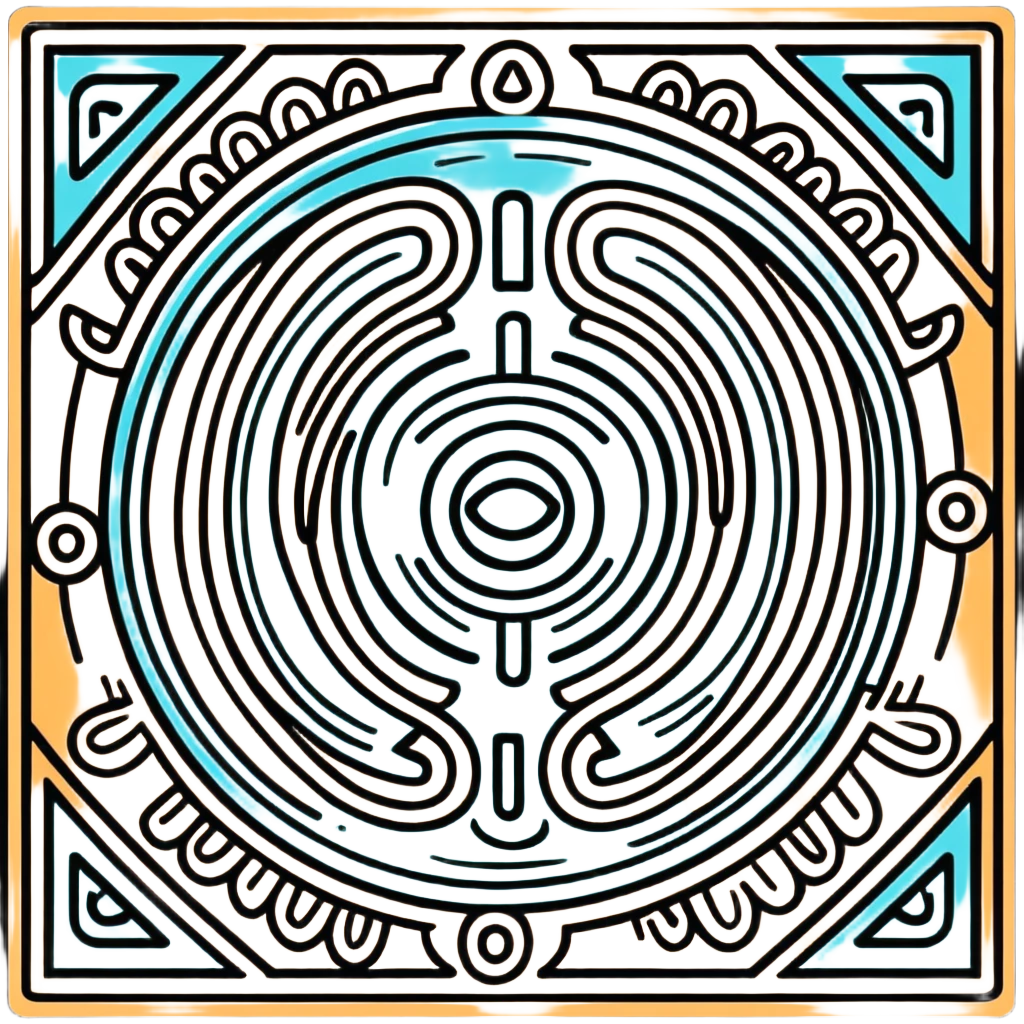 Mayan symbol glyph emoji
