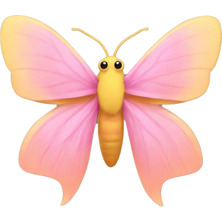 rosy maple moth emoji