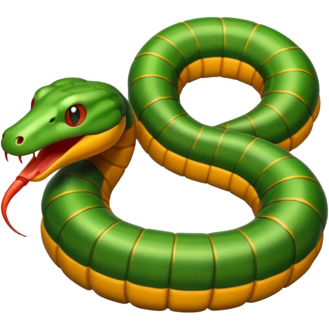 I'll generate a snake emoji in the form of a scolopendra as shown in the photo emoji